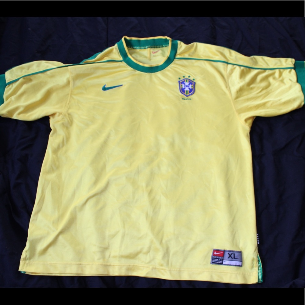 Vintage Brazil National Team jersey by Nike